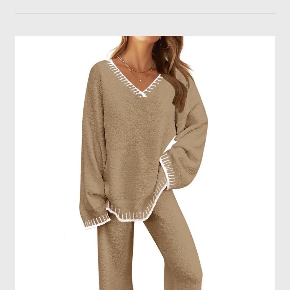 Fuzzy Fleece Soft Lounge Set
